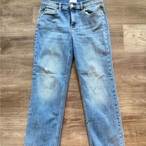 Sneak Peek Light Blue Straight Leg Jeans